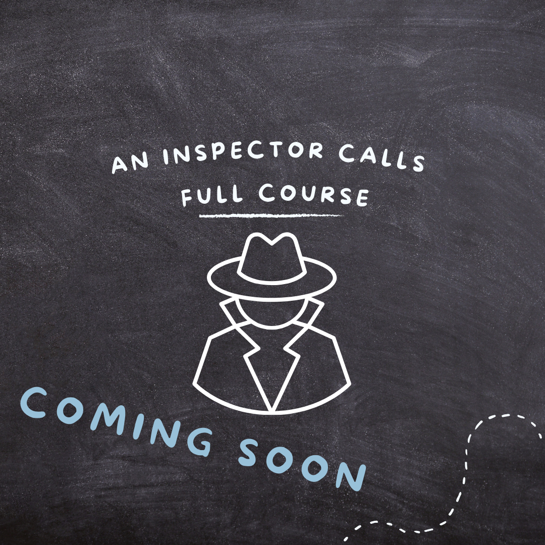 An Inspector Calls Fully Taught Course