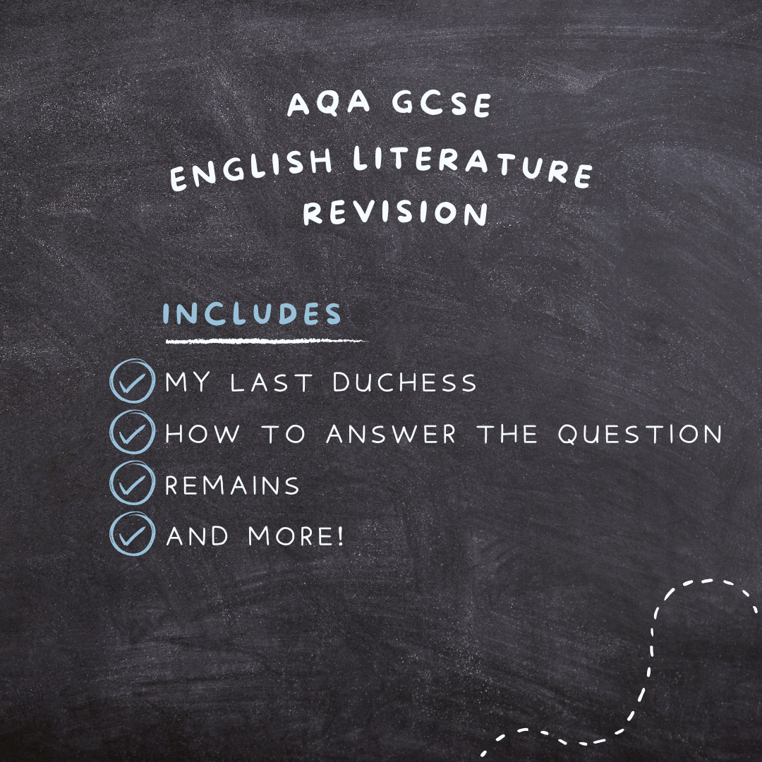 AQA English Literature Power & Conflict Poems Revision