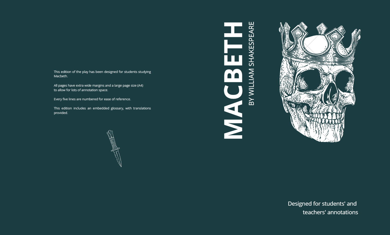 Macbeth Wide Margin textbook